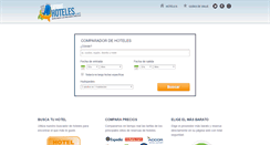 Desktop Screenshot of exprimehoteles.com
